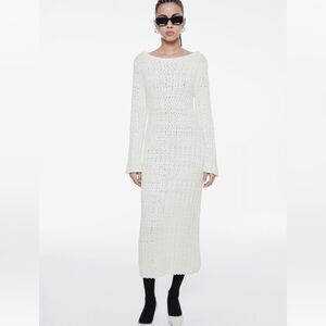 H&M boucle knit dress